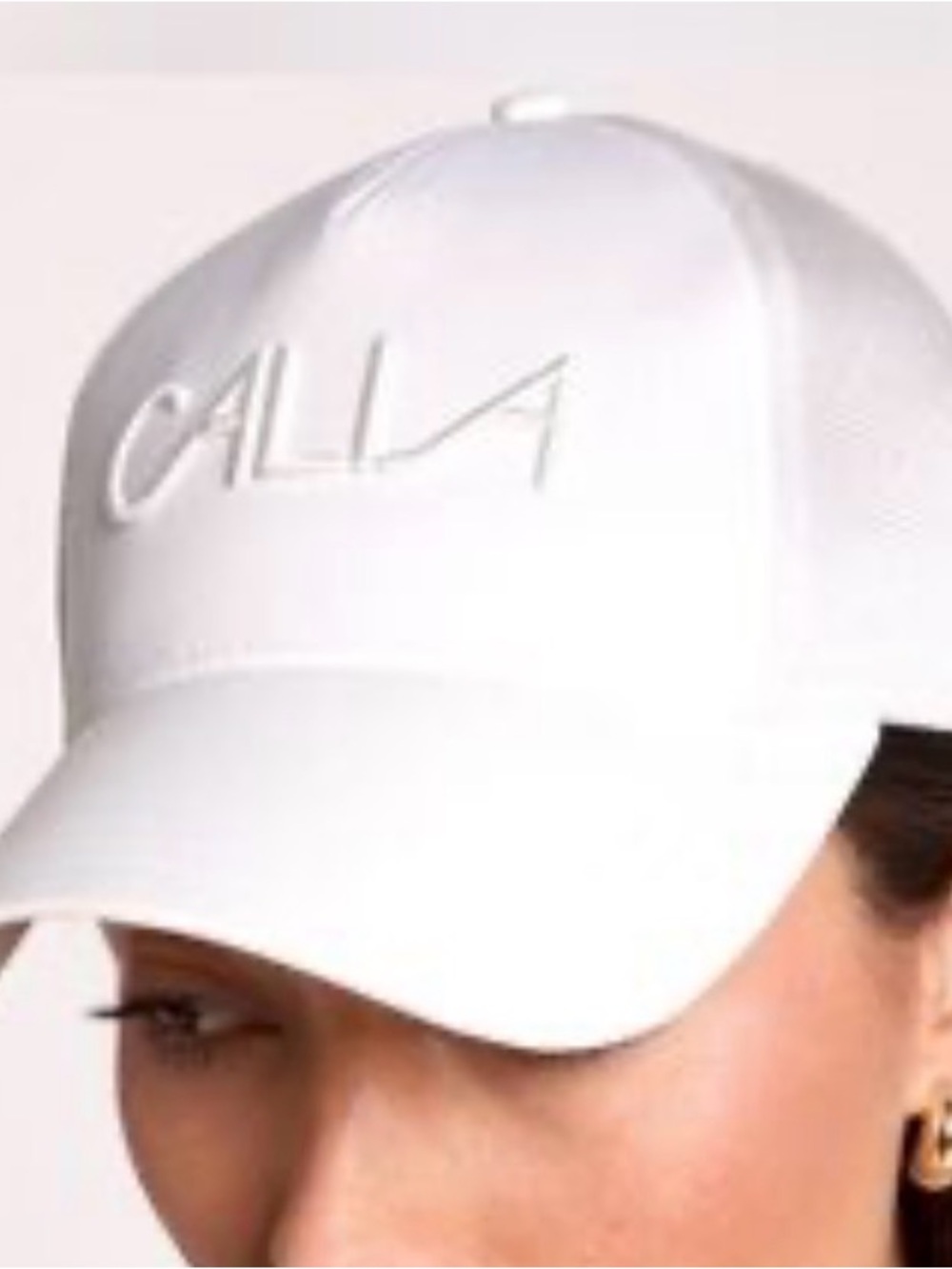 CALIA by Carrie Underwood White Golf Trucker Hat. NEW. OSFM